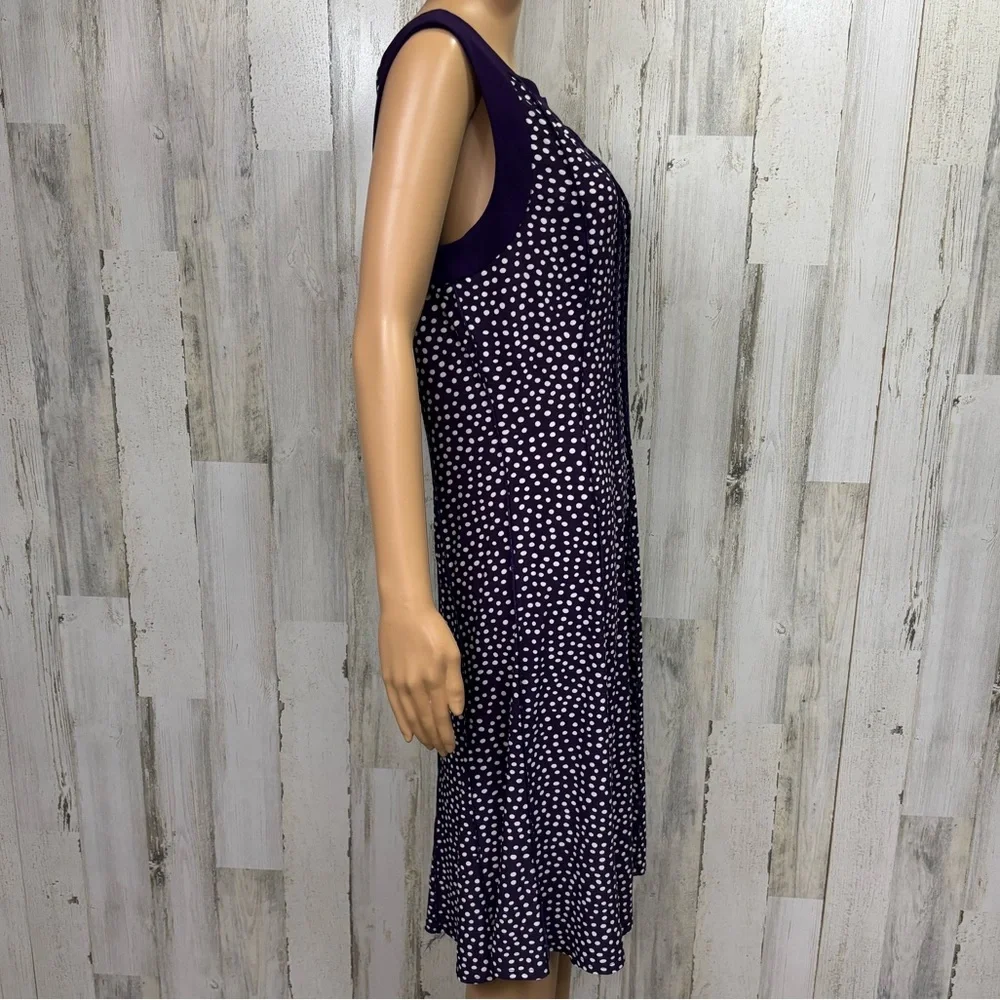 Perceptions Polka‎ Dot Midi Dress